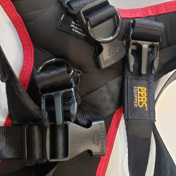 Sleepy Pod Click It Size Lrg Red & Blk - Picture 11 of 13